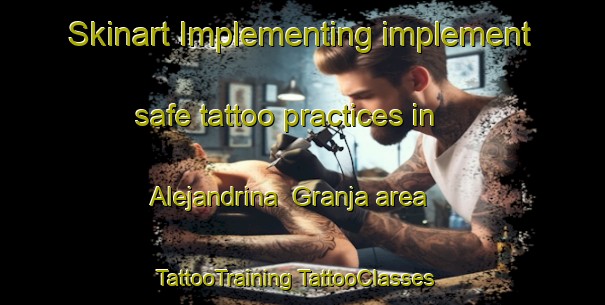 Skinart Implementing implement safe tattoo practices in Alejandrina  Granja area | #TattooTraining #TattooClasses #SkinartTraining-Mexico