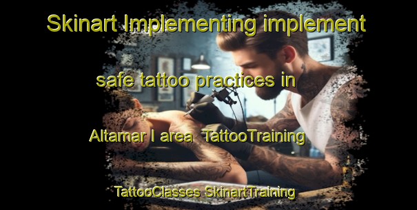 Skinart Implementing implement safe tattoo practices in Altamar I area | #TattooTraining #TattooClasses #SkinartTraining-Mexico