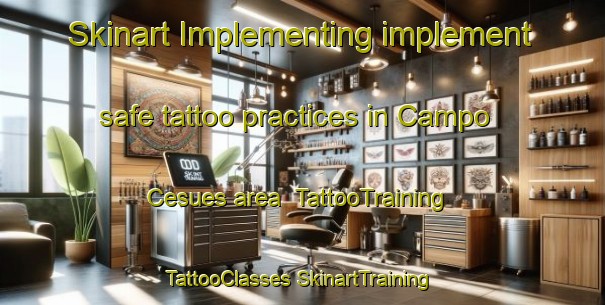 Skinart Implementing implement safe tattoo practices in Campo Cesues area | #TattooTraining #TattooClasses #SkinartTraining-Mexico