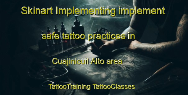 Skinart Implementing implement safe tattoo practices in Cuajinicuil Alto area | #TattooTraining #TattooClasses #SkinartTraining-Mexico