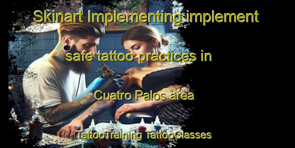 Skinart Implementing implement safe tattoo practices in Cuatro Palos area | #TattooTraining #TattooClasses #SkinartTraining-Mexico