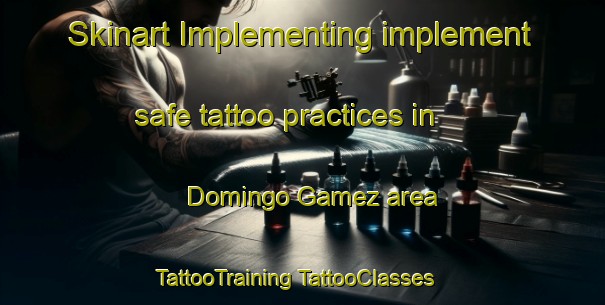 Skinart Implementing implement safe tattoo practices in Domingo Gamez area | #TattooTraining #TattooClasses #SkinartTraining-Mexico