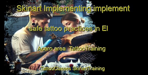 Skinart Implementing implement safe tattoo practices in El Acero area | #TattooTraining #TattooClasses #SkinartTraining-Mexico