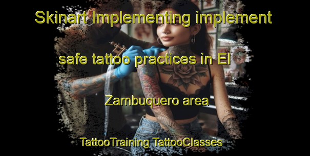 Skinart Implementing implement safe tattoo practices in El Zambuquero area | #TattooTraining #TattooClasses #SkinartTraining-Mexico