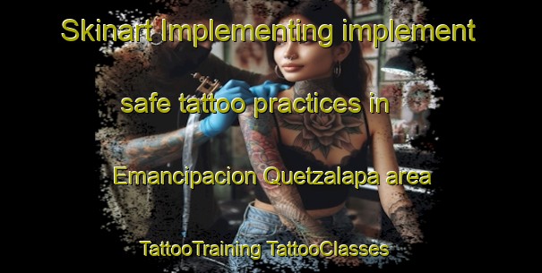 Skinart Implementing implement safe tattoo practices in Emancipacion Quetzalapa area | #TattooTraining #TattooClasses #SkinartTraining-Mexico