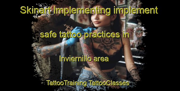 Skinart Implementing implement safe tattoo practices in Inviernillo area | #TattooTraining #TattooClasses #SkinartTraining-Mexico