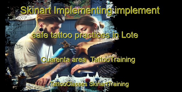 Skinart Implementing implement safe tattoo practices in Lote Cuarenta area | #TattooTraining #TattooClasses #SkinartTraining-Mexico