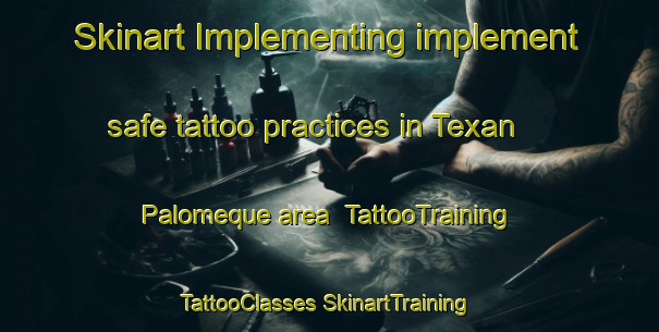 Skinart Implementing implement safe tattoo practices in Texan Palomeque area | #TattooTraining #TattooClasses #SkinartTraining-Mexico