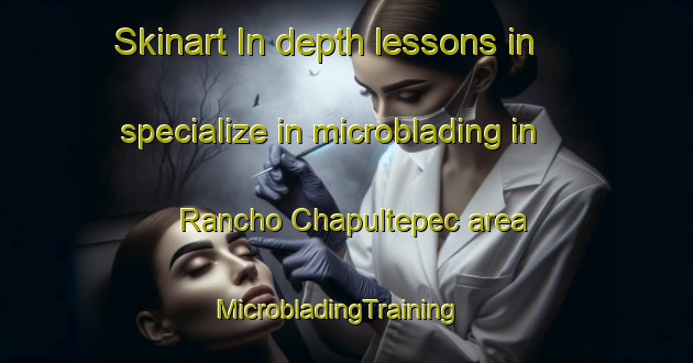 Skinart In-depth lessons in specialize in microblading in Rancho Chapultepec area | MicrobladingTraining | MicrobladingClasses | SkinartTraining-Mexico