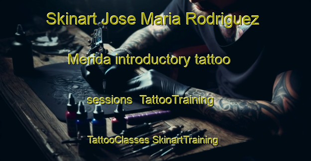 Skinart Jose Maria Rodriguez Merida introductory tattoo sessions | #TattooTraining #TattooClasses #SkinartTraining-Mexico