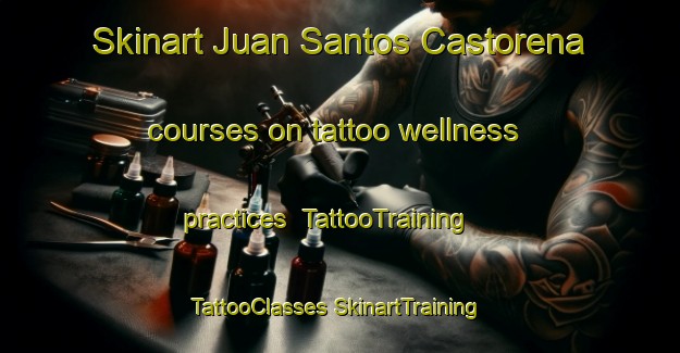 Skinart Juan Santos Castorena courses on tattoo wellness practices | #TattooTraining #TattooClasses #SkinartTraining-Mexico