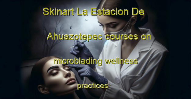 Skinart La Estacion De Ahuazotepec courses on microblading wellness practices | #MicrobladingTraining #MicrobladingClasses #SkinartTraining-Mexico