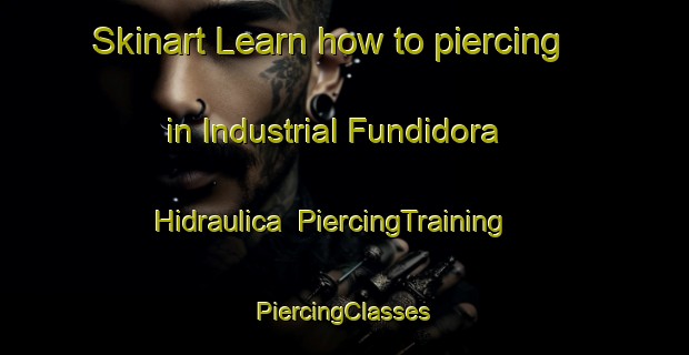 Skinart Learn how to piercing in Industrial Fundidora Hidraulica | #PiercingTraining #PiercingClasses #SkinartTraining-Mexico