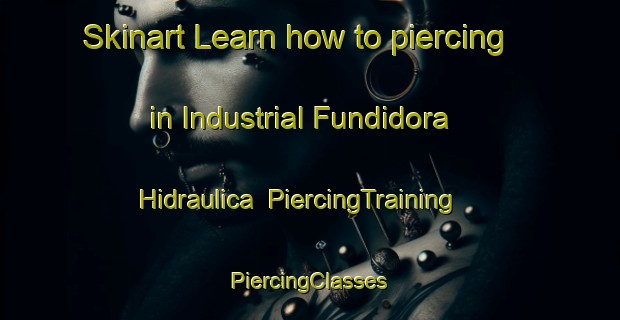 Skinart Learn how to piercing in Industrial Fundidora Hidraulica | #PiercingTraining #PiercingClasses #SkinartTraining-Mexico