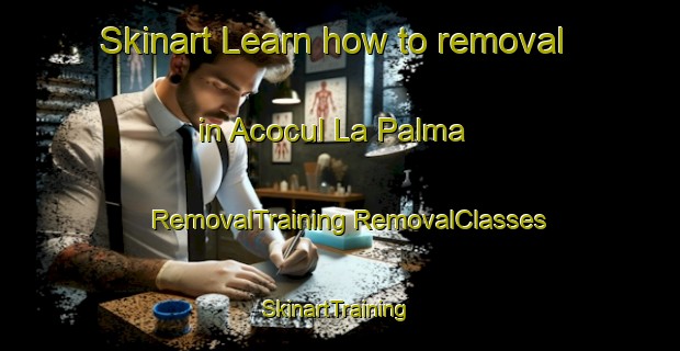 Skinart Learn how to removal in Acocul La Palma | #RemovalTraining #RemovalClasses #SkinartTraining-Mexico