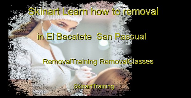 Skinart Learn how to removal in El Bacatete  San Pascual | #RemovalTraining #RemovalClasses #SkinartTraining-Mexico