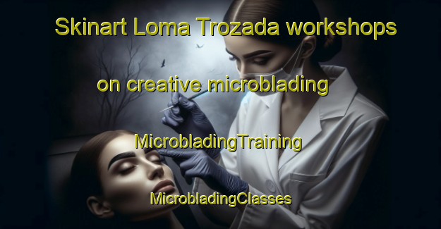 Skinart Loma Trozada workshops on creative microblading | #MicrobladingTraining #MicrobladingClasses #SkinartTraining-Mexico