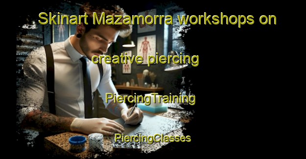 Skinart Mazamorra workshops on creative piercing | #PiercingTraining #PiercingClasses #SkinartTraining-Mexico