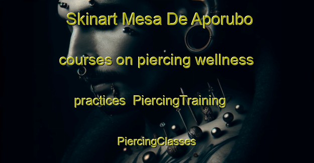 Skinart Mesa De Aporubo courses on piercing wellness practices | #PiercingTraining #PiercingClasses #SkinartTraining-Mexico