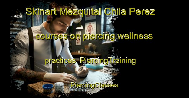 Skinart Mezquital Chila Perez courses on piercing wellness practices | #PiercingTraining #PiercingClasses #SkinartTraining-Mexico