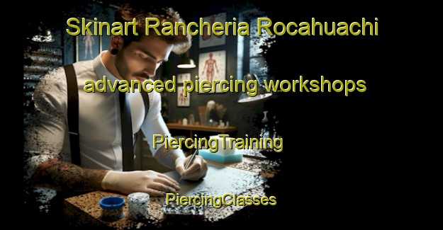 Skinart Rancheria Rocahuachi advanced piercing workshops | #PiercingTraining #PiercingClasses #SkinartTraining-Mexico