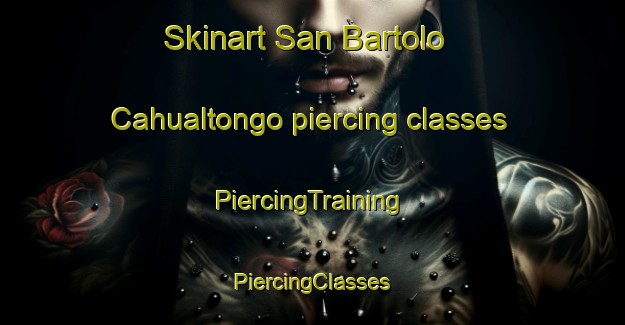 Skinart San Bartolo Cahualtongo piercing classes | #PiercingTraining #PiercingClasses #SkinartTraining-Mexico