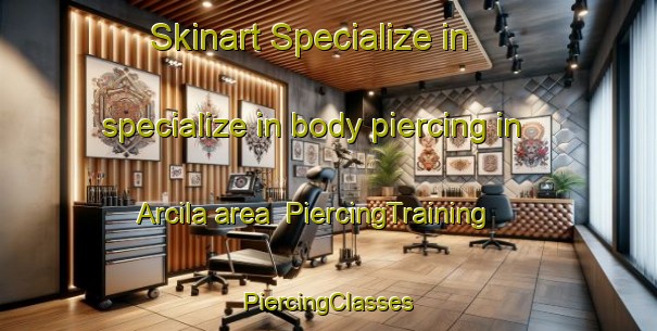 Skinart Specialize in specialize in body piercing in Arcila area | #PiercingTraining #PiercingClasses #SkinartTraining-Mexico