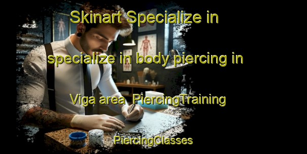 Skinart Specialize in specialize in body piercing in Viga area | #PiercingTraining #PiercingClasses #SkinartTraining-Mexico