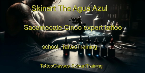 Skinart The Agua Azul  Sacamecate Cinco expert tattoo school | #TattooTraining #TattooClasses #SkinartTraining-Mexico