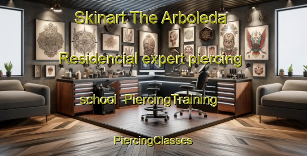 Skinart The Arboleda Residencial expert piercing school | #PiercingTraining #PiercingClasses #SkinartTraining-Mexico