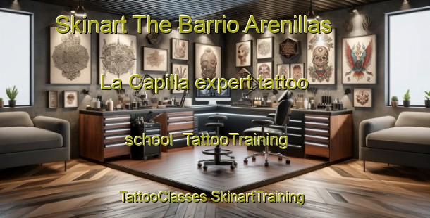 Skinart The Barrio Arenillas  La Capilla expert tattoo school | #TattooTraining #TattooClasses #SkinartTraining-Mexico