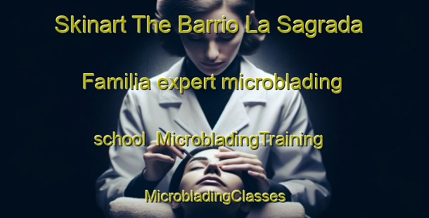 Skinart The Barrio La Sagrada Familia expert microblading school | #MicrobladingTraining #MicrobladingClasses #SkinartTraining-Mexico