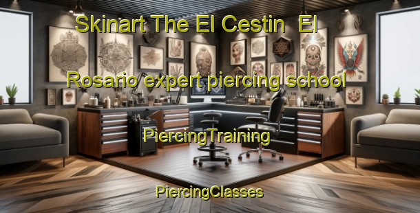 Skinart The El Cestin  El Rosario expert piercing school | #PiercingTraining #PiercingClasses #SkinartTraining-Mexico