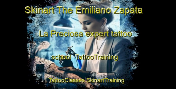 Skinart The Emiliano Zapata  La Preciosa expert tattoo school | #TattooTraining #TattooClasses #SkinartTraining-Mexico