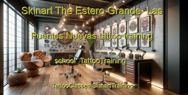 Skinart The Estero Grande  Las Puentes Nuevas tattoo training school | #TattooTraining #TattooClasses #SkinartTraining-Mexico