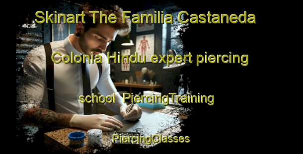 Skinart The Familia Castaneda  Colonia Hindu expert piercing school | #PiercingTraining #PiercingClasses #SkinartTraining-Mexico