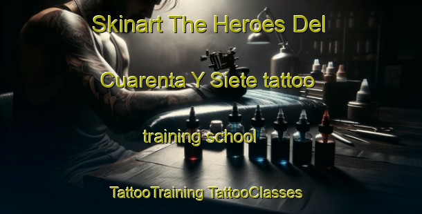 Skinart The Heroes Del Cuarenta Y Siete tattoo training school | #TattooTraining #TattooClasses #SkinartTraining-Mexico