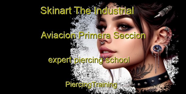 Skinart The Industrial Aviacion Primera Seccion expert piercing school | #PiercingTraining #PiercingClasses #SkinartTraining-Mexico