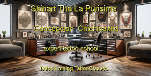 Skinart The La Purisima Concepcion  Chichicaxtla expert tattoo school | #TattooTraining #TattooClasses #SkinartTraining-Mexico