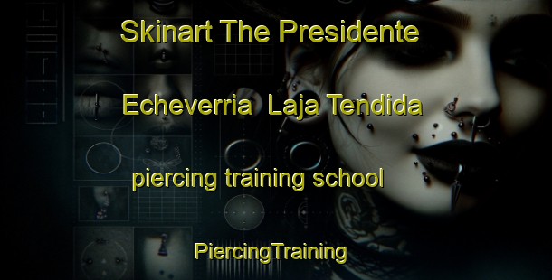 Skinart The Presidente Echeverria  Laja Tendida piercing training school | #PiercingTraining #PiercingClasses #SkinartTraining-Mexico