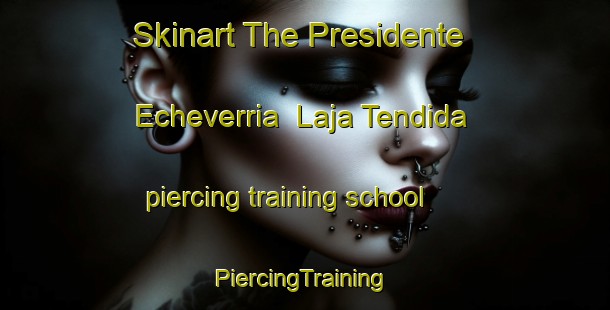 Skinart The Presidente Echeverria  Laja Tendida piercing training school | #PiercingTraining #PiercingClasses #SkinartTraining-Mexico