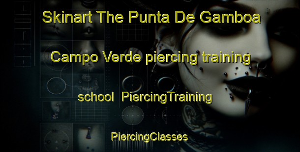 Skinart The Punta De Gamboa  Campo Verde piercing training school | #PiercingTraining #PiercingClasses #SkinartTraining-Mexico