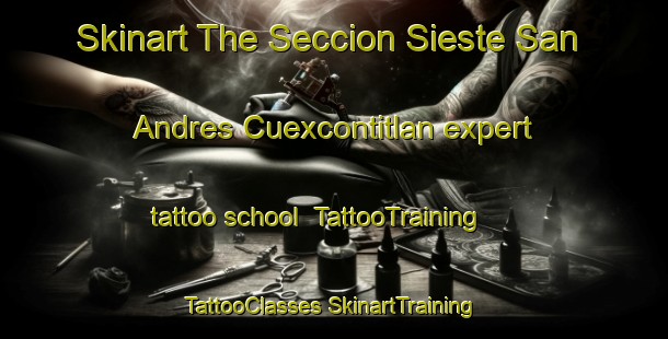 Skinart The Seccion Sieste San Andres Cuexcontitlan expert tattoo school | #TattooTraining #TattooClasses #SkinartTraining-Mexico