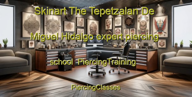 Skinart The Tepetzalan De Miguel Hidalgo expert piercing school | #PiercingTraining #PiercingClasses #SkinartTraining-Mexico