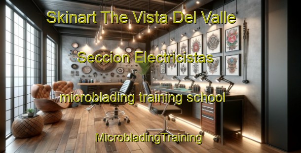 Skinart The Vista Del Valle Seccion Electricistas microblading training school | #MicrobladingTraining #MicrobladingClasses #SkinartTraining-Mexico