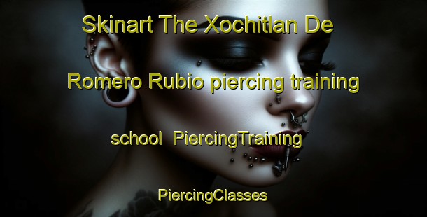 Skinart The Xochitlan De Romero Rubio piercing training school | #PiercingTraining #PiercingClasses #SkinartTraining-Mexico