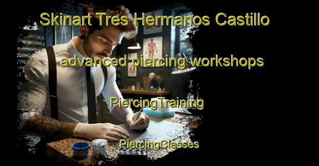 Skinart Tres Hermanos Castillo advanced piercing workshops | #PiercingTraining #PiercingClasses #SkinartTraining-Mexico