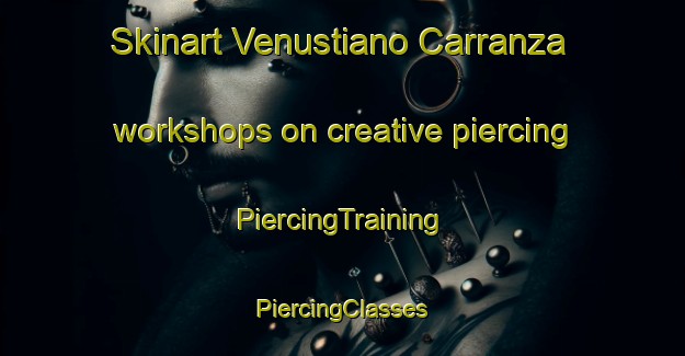 Skinart Venustiano Carranza workshops on creative piercing | #PiercingTraining #PiercingClasses #SkinartTraining-Mexico