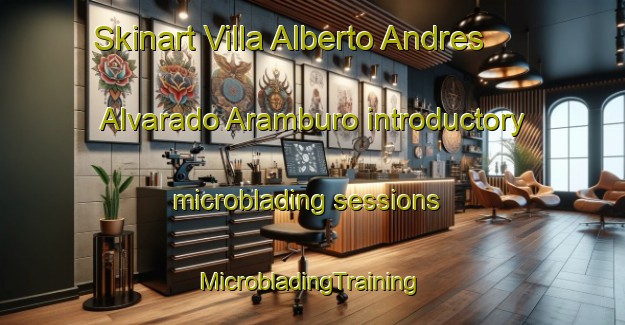 Skinart Villa Alberto Andres Alvarado Aramburo introductory microblading sessions | #MicrobladingTraining #MicrobladingClasses #SkinartTraining-Mexico