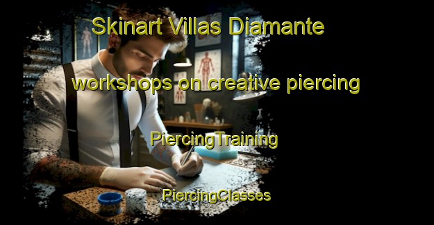 Skinart Villas Diamante workshops on creative piercing | #PiercingTraining #PiercingClasses #SkinartTraining-Mexico